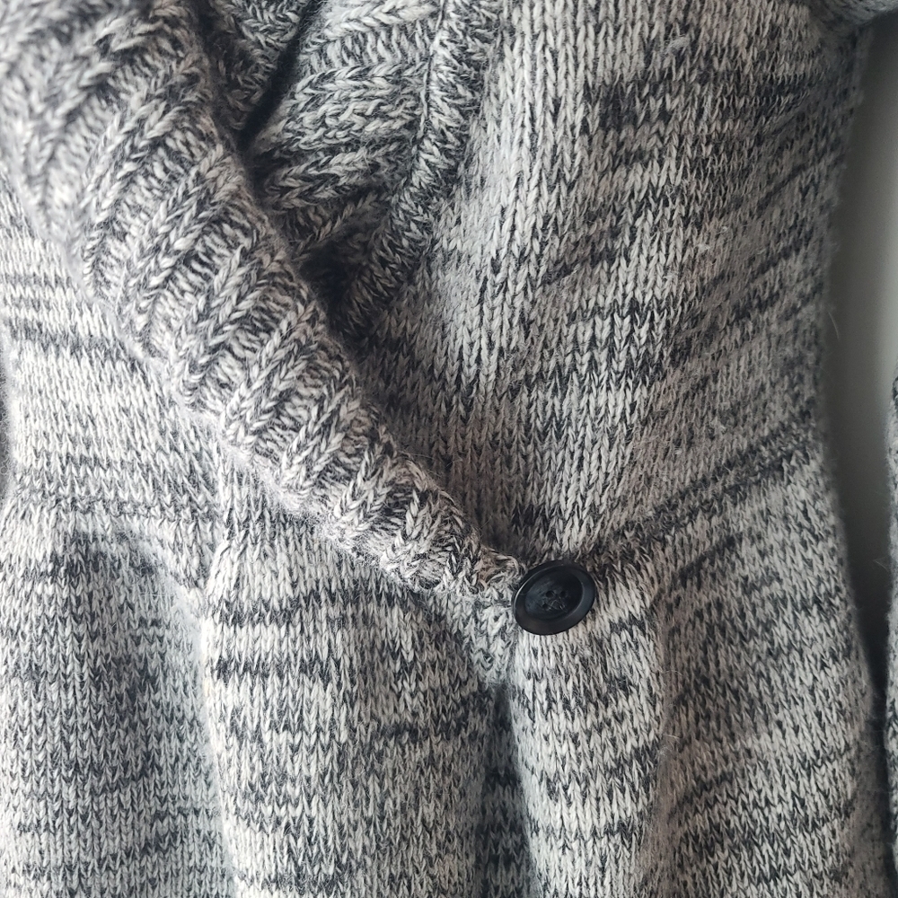 Talula Aritzia Cashmere Angora Cardigan Sweater Sz Small Preppy Cozy Western - Picture 5 of 15